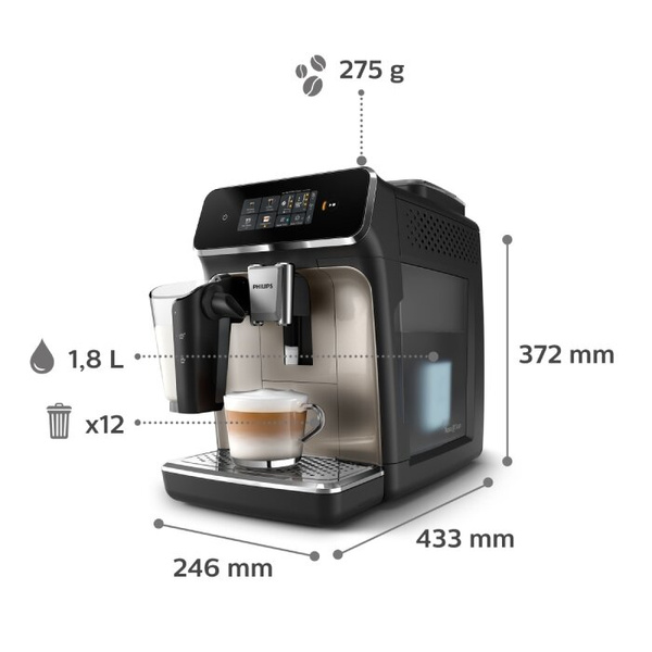 Ekspres do kawy Philips 2300 LatteGo EP2336/40 – NIEDOSTĘPNY