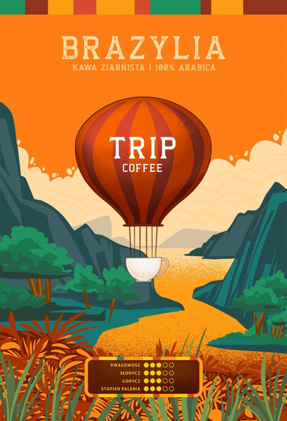 Kawa ziarnista Trip Coffee Brazylia 1kg