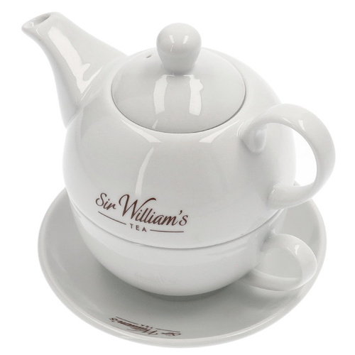 OUTLET - Porcelanowy zestaw do parzenia herbaty Sir Williams Duo