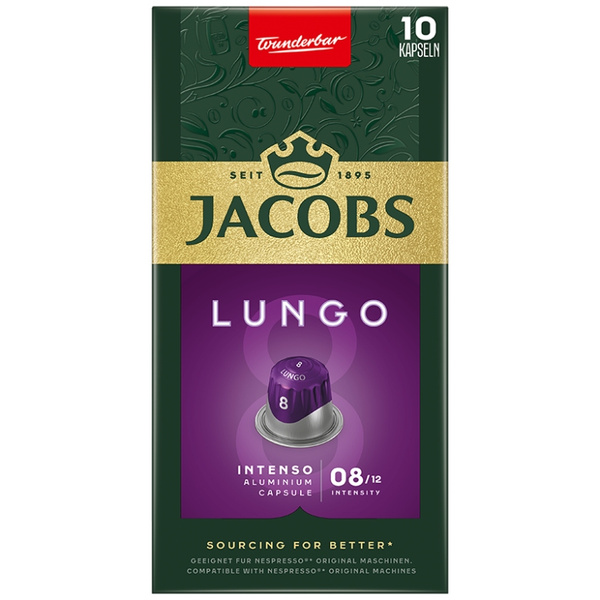 Kapsułki do Nespresso Jacobs Lungo 8 Intenso 10 szt.