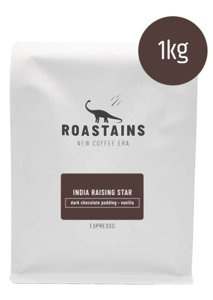 Kawa ziarnista Roastains Indie Raising Star ESPRESSO 1kg - NIEDOSTĘPNY