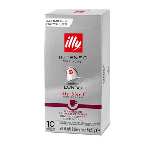 OUTLET - Kapsułki do Nespresso illy Intenso Lungo 10 sztuk