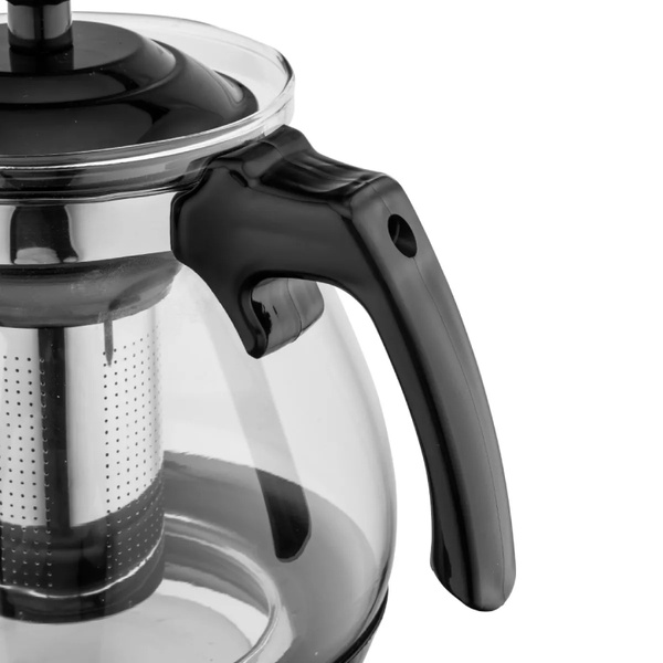 Dzbanek z zaparzaczem do herbaty Altom Design Aroma 2,3 l - Czarny – NIEDOSTĘPNY