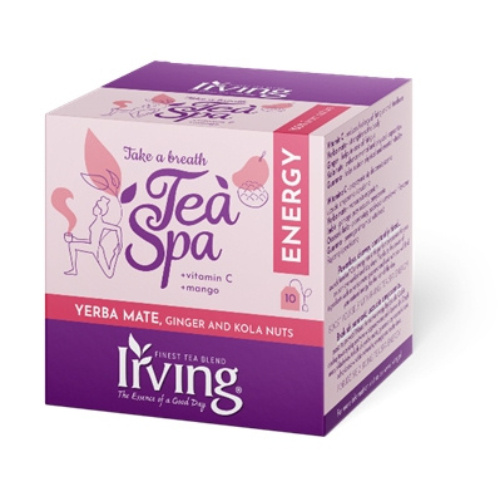 Herbata zielona Irving Tea Spa ENERGY 10x1,5g