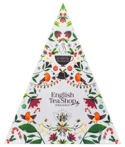 Kalendarz adwentowy English Tea Shop Biała Choinka 25x2g
