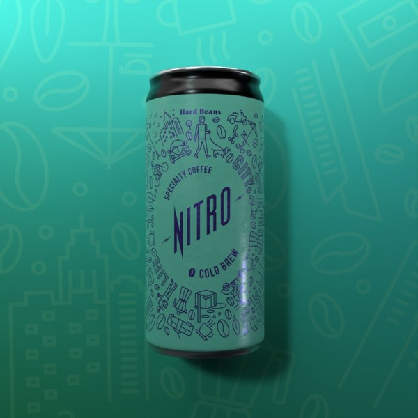 Hard Beans Nitro Cold Brew Classic 200 ml – NIEDOSTĘPNY