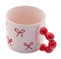 Kubek Altom Design kokardki czerwone 360ml