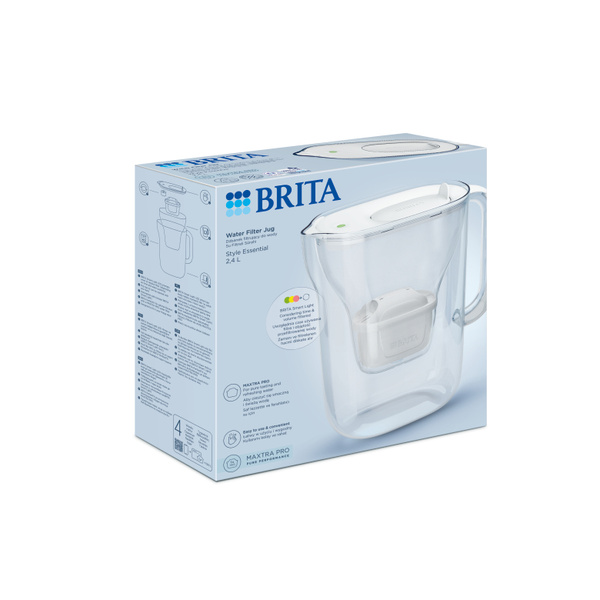 Dzbanek filtrujący BRITA Style Essential MAXTRA PRO Pure Performance 2,4 l - Biały