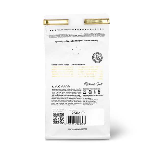 Kawa ziarnista LaCava Colombia Elias Quilcue Apio 250g – NIEDOSTĘPNY