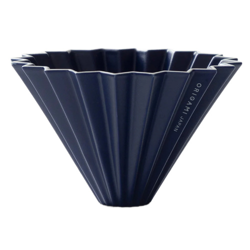 Ceramiczny Origami Dripper M - Granatowy - opinie w konesso.pl