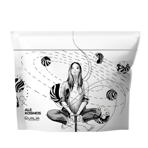 Kawa ziarnista Qualia Ale Kosmos 8.0 - Szczecińskie Klimaty 250 g  - opinie w konesso.pl