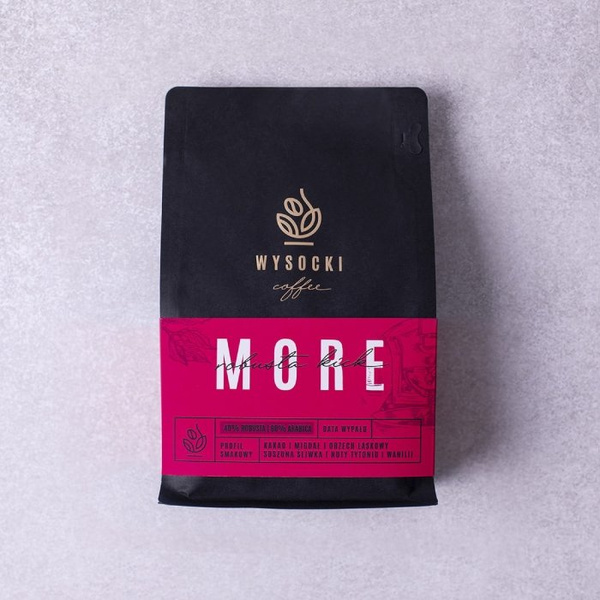 Kawa ziarnista Wysocki Coffee More Robusta Kick 250g