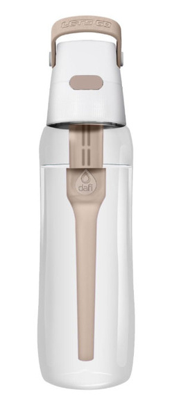 ZESTAW - Butelka filtrująca Dafi SOLID 0,7 l z filtrem + 3 x Filtr do butelki DAFI - Cappuccino