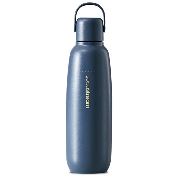 Butelka termiczna SodaStream Fizz&Go 0,9l - Granatowa + GRATIS Syrop SodaStream