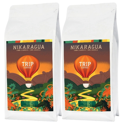 ZESTAW - Kawa ziarnista Trip Coffee Nikaragua 2x1kg