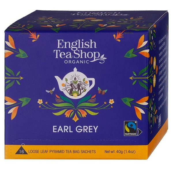 Czarna herbata English Tea Shop Premium Earl Grey 16x2,5g – NIEDOSTĘPNY