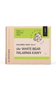 Kawa ziarnista The White Bear Kolumbia/Indie 250g - opinie w konesso.pl