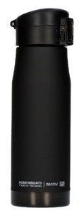 Asobu Liberty Canteen Smoke - czarny kubek termiczny 500 ml - NIEDOSTĘPNY