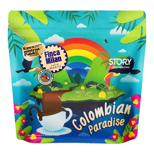 Kawa ziarnista Story Kolumbia Paradise Co-Ferment Culturing Finca Milan 200g
