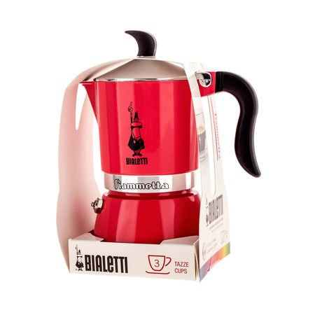 Kawiarka Bialetti Fiammetta 3 filiżanki - Czerwona - NIEDOSTĘPNY