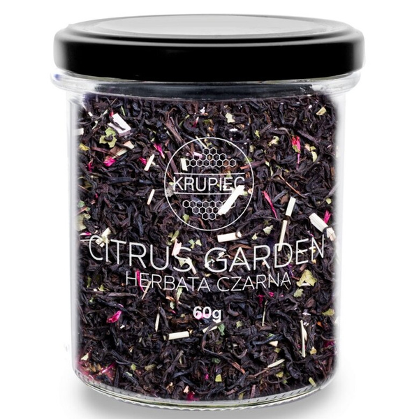 Herbata czarna Krupiec Citrus Garden 60g