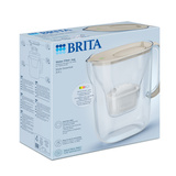 Dzbanek filtrujący BRITA Style Essential MAXTRA PRO Pure Performance 2,4 L - Piaskowy