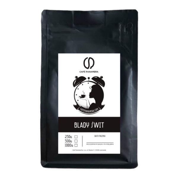 Kawa ziarnista Cafe Panamera Blady Świt 1kg