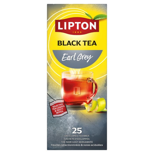 Czarna herbata Lipton Classic Earl Grey 25x2g