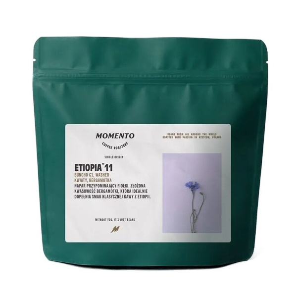 Kawa ziarnista Momento Etiopia Nº11 Buncho Filter 250g – NIEDOSTĘPNY