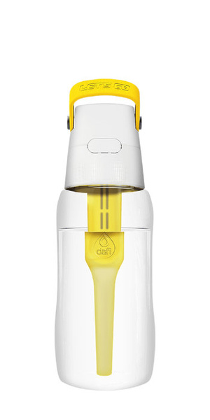 Butelka filtrująca Dafi SOLID 0,5 l + filtr węglowy - Żółta - NIEDOSTĘPNY