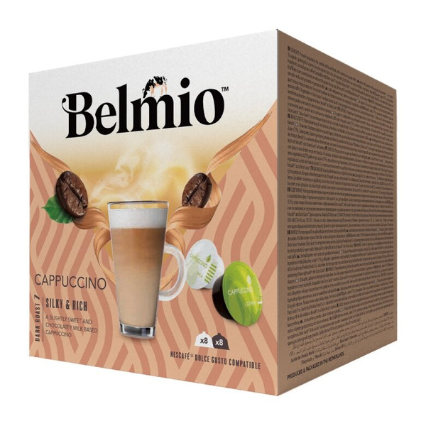 Kapsułki do Dolce Gusto zamienniki Belmio Cappuccino 16 sztuk