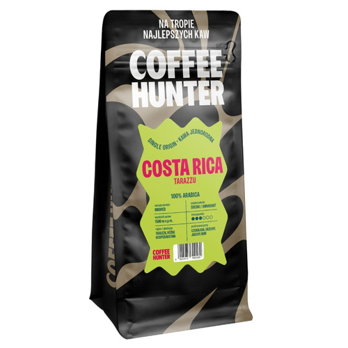 Kawa ziarnista COFFEE HUNTER Kostaryka Tarazzu 1kg
