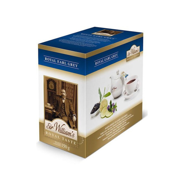 Czarna herbata Sir Williams Royal Taste Earl Grey 50x3g