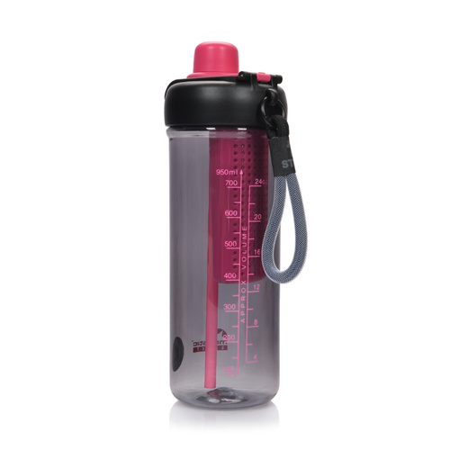 Butelka na wodę Majestic Sport Zoya 950 ml - Czarna