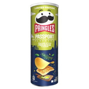 Chipsy Pringles Italian Style Foccacia 165g – NIEDOSTĘPNY - opinie w konesso.pl