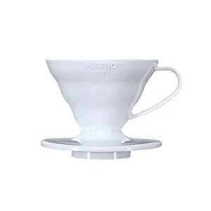 OUTLET - Plastikowy Drip Hario V60-01 - Biały