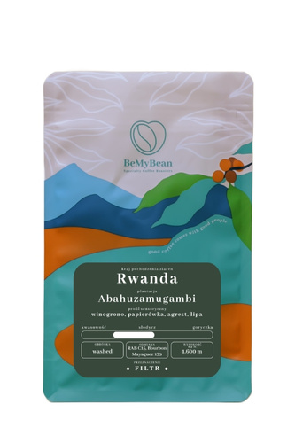 Kawa ziarnista BeMyBean Rwanda Abahuzamugambi 250g - opinie w konesso.pl