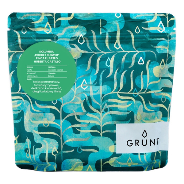 Kawa ziarnista Grunt Kolumbia “ROCKET FLOWER” Finca El Paseo Huvera Castillo 250g