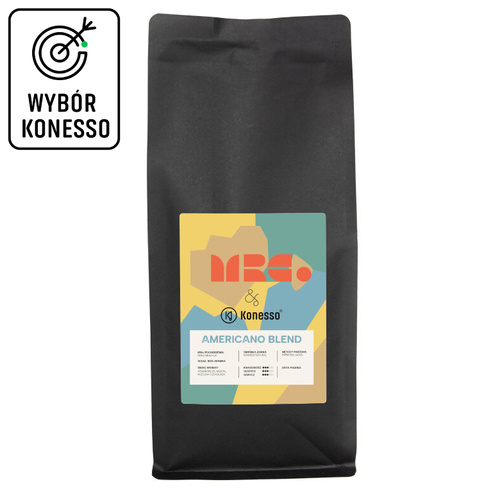 Kawa ziarnista MRC. Americano Blend 1kg - opinie w konesso.pl