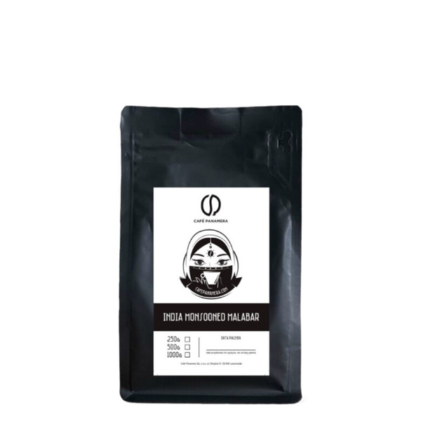 Kawa ziarnista Cafe Panamera India Monsooned Malabar 250g