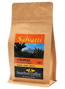 Kawa ziarnista Salvatti Virunga Jasno Palona 250g
