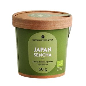 Zielona herbata Brown House & Tea Japan Sencha 50g - NIEDOSTĘPNY