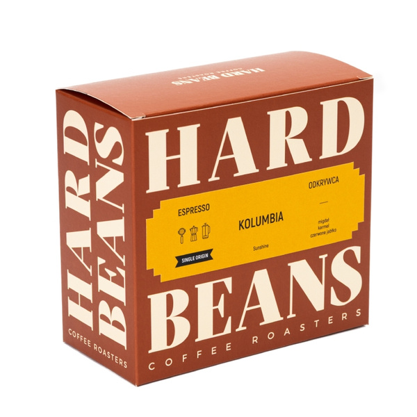 Kawa ziarnista Hard Beans Kolumbia Sunshine 250g