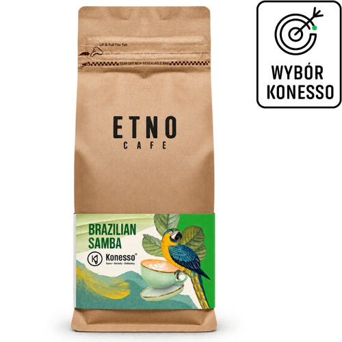 Kawa ziarnista Etno Cafe X Konesso Brazilian Samba 1kg