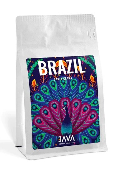 Kawa ziarnista JAVA Brazylia Santa Clara Filtr 250g - NIEDOSTĘPNY