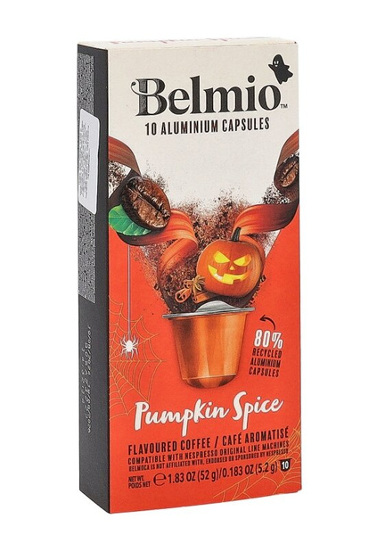 Kapsułki do Nespresso Belmio Pumpkin Spice 10 sztuk