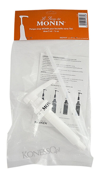 OUTLET - Pompka do syropów Monin 5 ml GLASS