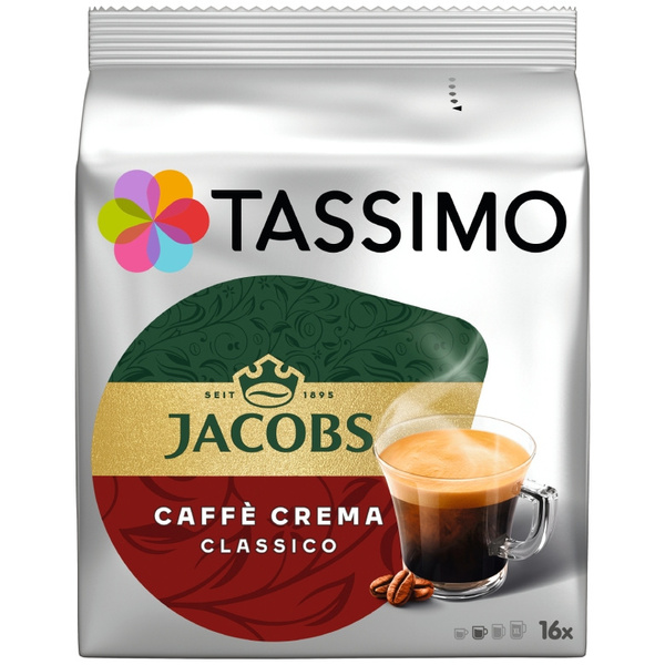 ZESTAW - Kapsułki Tassimo Jacobs Caffe Crema Classico 3x16 szt.