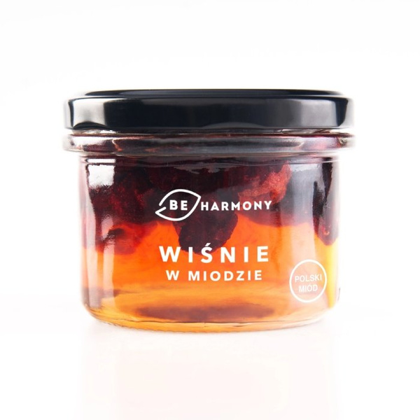 Wiśnie w miodzie akacjowym BEHARMONY 230g - NIEDOSTĘPNY