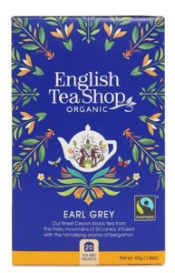 Czarna herbata English Tea Shop Earl Grey 20x2,25g - opinie w konesso.pl